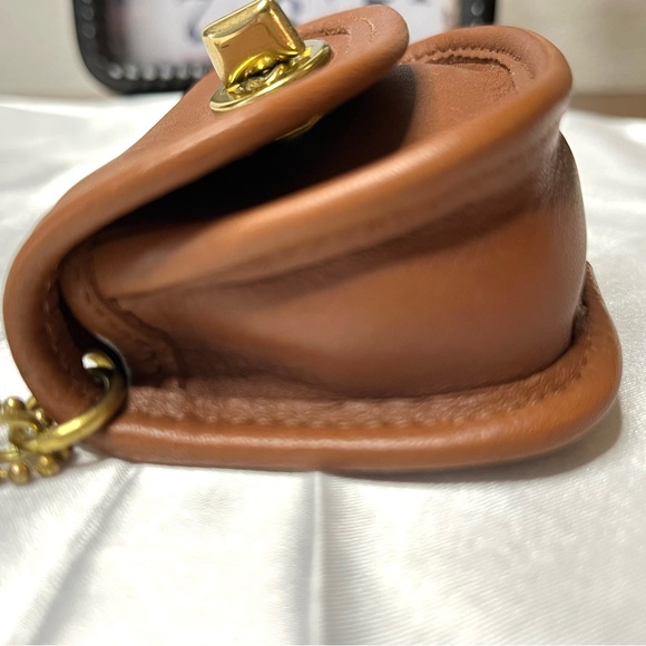 NWOT Vintage COACH City Key Fob, British Tan No. 7105 - Picture 6 of 11
